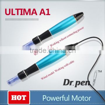 Wireless derma pen Permanent makeup pen& Eyebrow Tattoo Equipment with nano microneedles