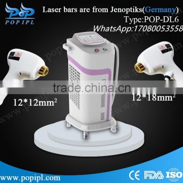 808nm diode laser hair removal machine POP-DLP6 808nm diode laser