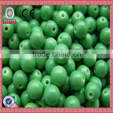 green round beads