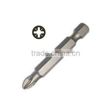 S2 Screwdriver bit, 1/4" HEX Power Bit, PZ2