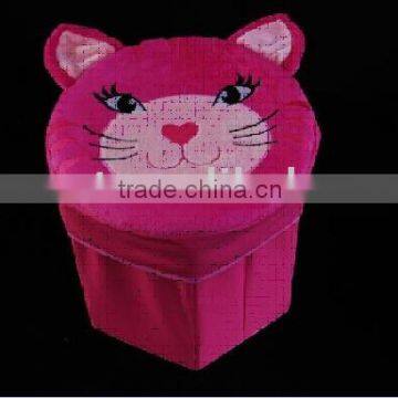 Round Cat Folding Storable Stool