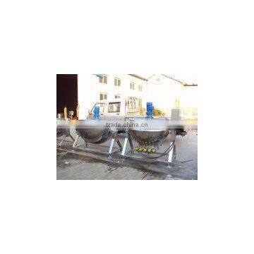 Tilting jacketed kettle &jacketed cooking machine