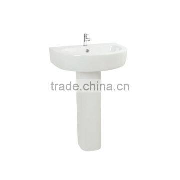 Good quality ceramic full pedestal wash basin