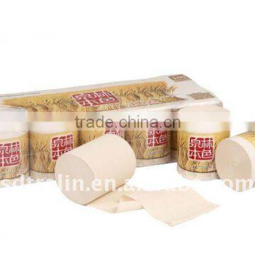 2014 new product unbleached toilet paper