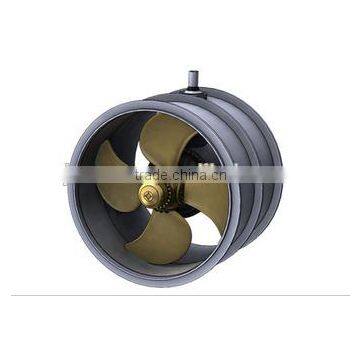 Electric bow tunnel thruster for tug boats