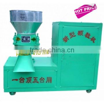 Henan golden supplier 9KLP-180 220V/380V feedstuff pellet mill with belt transmission