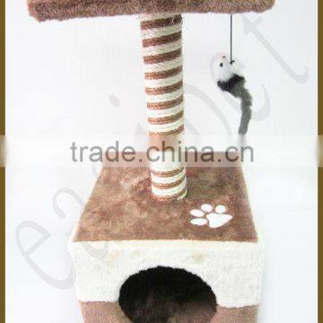Cat Tree Scratcher Scratch Post Kitten New Toy Scratching Activity