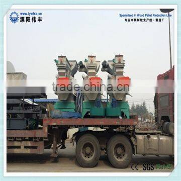 2016 New Durable Low Price Quality Turn-key Pto Hardwood Softwood Ring Die Pellet Mill Professional Supplier MZLH420