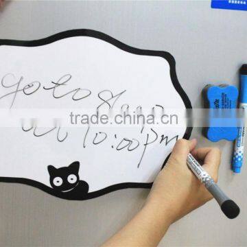 Custom Made Soft White Board Fridge Creative Fridge Magnet Cartoon Whiteboard for Fridge Magnets photo-3