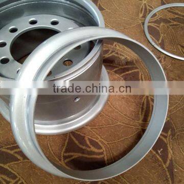 3PC tubeless 20 inch steel wheel side ring for sale
