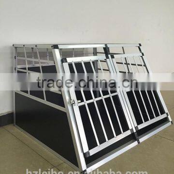 alu big double-door dog cage