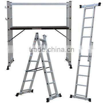 New Multi Purpose Step Ladder Aluminium 5 Way Scaffold Extension Platform