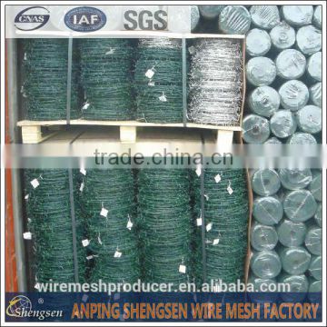 ALIBABA factory 14G Galvanized barbed Wire galvanized twisted fence wire