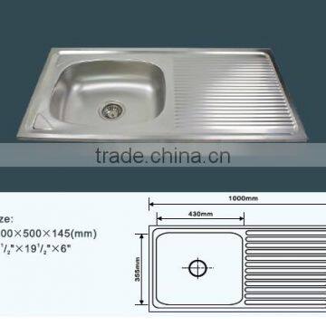 JZ-825 Manufacturers Stainless Steel Kitchen Sink photo-2