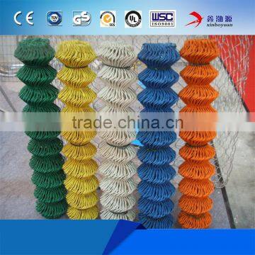 Factory Best Price 9 Gauge 5 Foot 6 Foot 60*60 mm Mesh Square Post Galvanized Green PVC Coating Colored Chain Link Fence Cage