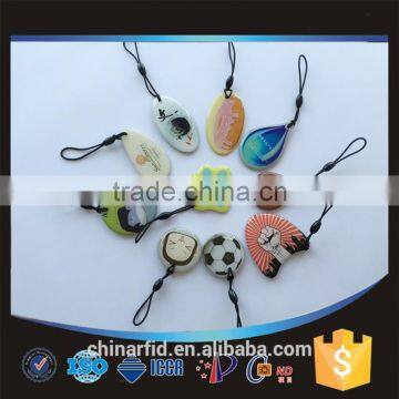 DAILY Factory Price Custom RFID Tags, 125KHz TK4100/EM4100 RFID Key Fob, Customized Key Tag photo-2