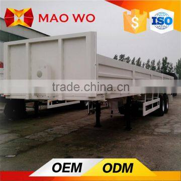 Spain OEM 18 to 80 Ton Bulk Cargo Side Wall Truck Trailer