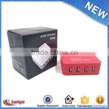 Wall Usb Charger Travel Phone Charger Usb 4 Port photo-5