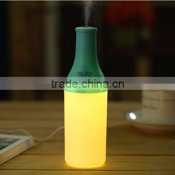 USB Mist Maker Humidifier Fogger LED Light Pureness Type Essential Oil Diffuser Humidifier photo-6