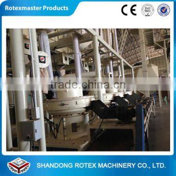 Straw / Cotton Stalk Husk Materials Pellet Machine Alfafa Pellet Production Line photo-3