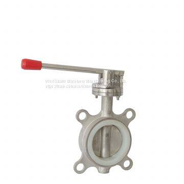 Manufacturer Direct Pneumatic Stainless Steel Butterfly Valve photo-2