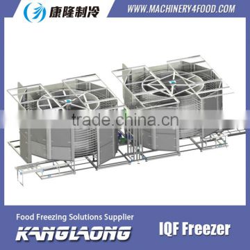 2000Kg/H High Temperature Blast Freezer With Good PrIce