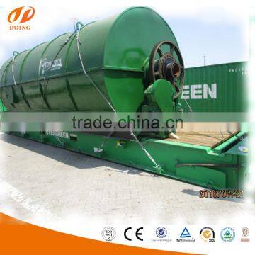 Waste Tire Pyrolysis to Oil Machine and Waste Plastic to Fuel Oil and Carbon Black photo-2