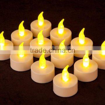 LED tealight candle flicking flameless led teal light battery operated led tealight candle