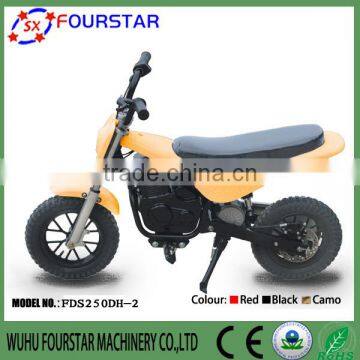 2015 new product 250W electric kids motorcycle off road electric mobility scooter FSD250DH