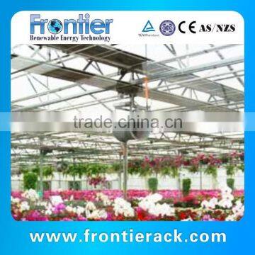 new technology steel structure solar greenhouse