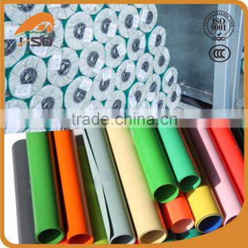Gold Supplier Pvc Laminated Tarpaulin Fire Retardant Fabric Polyester photo-2