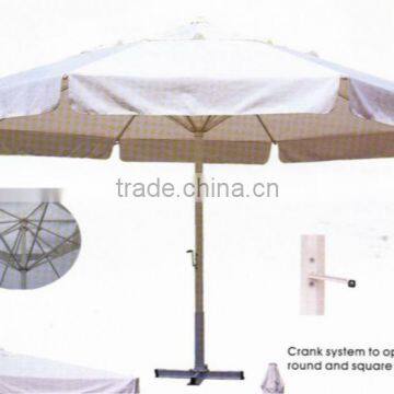 white outdoor large sun umbrella 11121-4