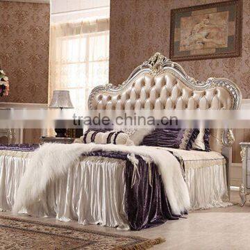 Bisini Luxury Furniture Bed, Exquisite Bedroom Furniture King Size Bed, Wooden Bedroom Furniture Set (BF01-ML010) photo-2