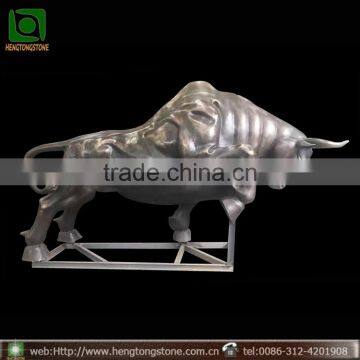 Casting Outdoor Metal Bull Sculpture