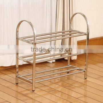 5 Tiers Stainless Steel Square Tube Shoes Storage Orginaze photo-3