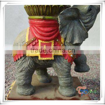 Popular Fiberglass Indoor Thailand Elephant Statue for Sale photo-6