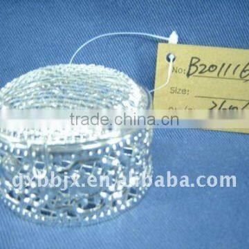 Round silver wire wholesale export packing box