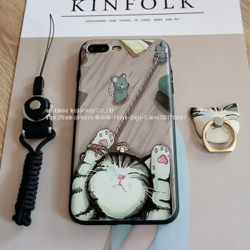 Cute Cartoon Cell Phone Cover Case Silicone Mobile Phone Cases for IPhone7/7Plus/6/6s/6plus/6splus Back Cover Housing photo-3