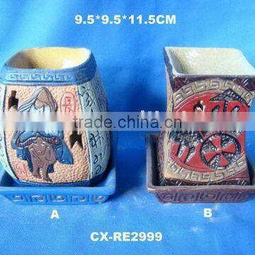 Ceramic Oil burner, Ceramic aromar burner , Incense burner