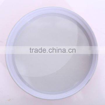 Set 4 Clear Eco-friendly Round Empty Glass Storage Jars With Dot Metal Lid photo-6