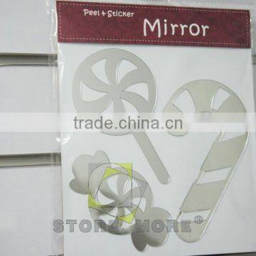 Giant Wholesale Cheap Mirror Wall Stiker