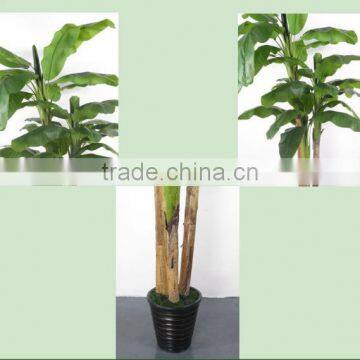 Indoor Artificial Banana Tree Bonsai Potted Plants for Sale photo-4