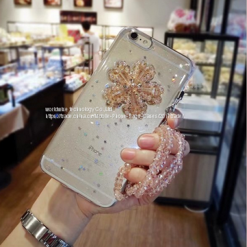 Pretty Cell Phone Housing Silicone Mobile Phone Cases for IPhone7/7Plus/6/6s/6plus/6splus Soft Tpu Cover Case Hang Rope photo-4