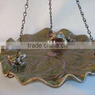Ceramic garden bird feeder,pet feeder