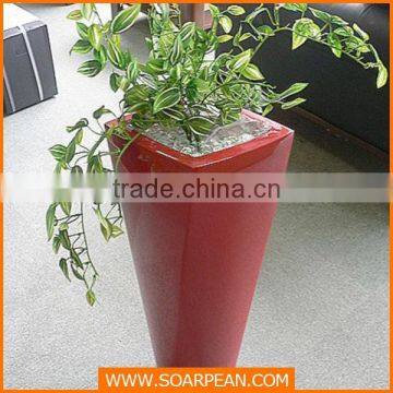 Christmas Decorative Fiberglass Railing Flower Pot photo-2