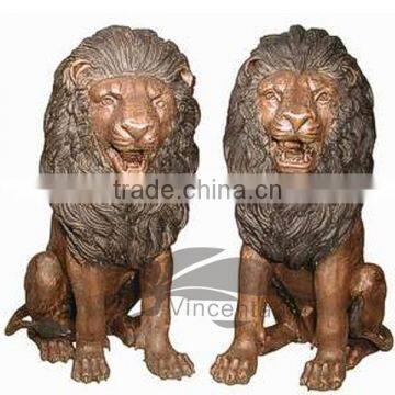 High Quality Winged Lion Statue VSL-088 photo-5