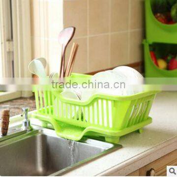 Double kitchen multifunctional cupboard drain dish rack/tableware rack water filter basket