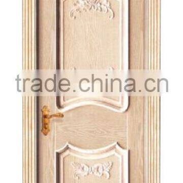 Elegant Noble Carved Solid Wood Entry Door for Residential House in American Style BF11-12191a photo-2