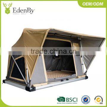 removable camping roof top camper tent with foldable alu ladder