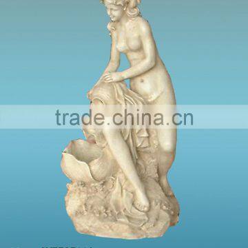 Polyresin Resin Naked Lady Fountain photo-2